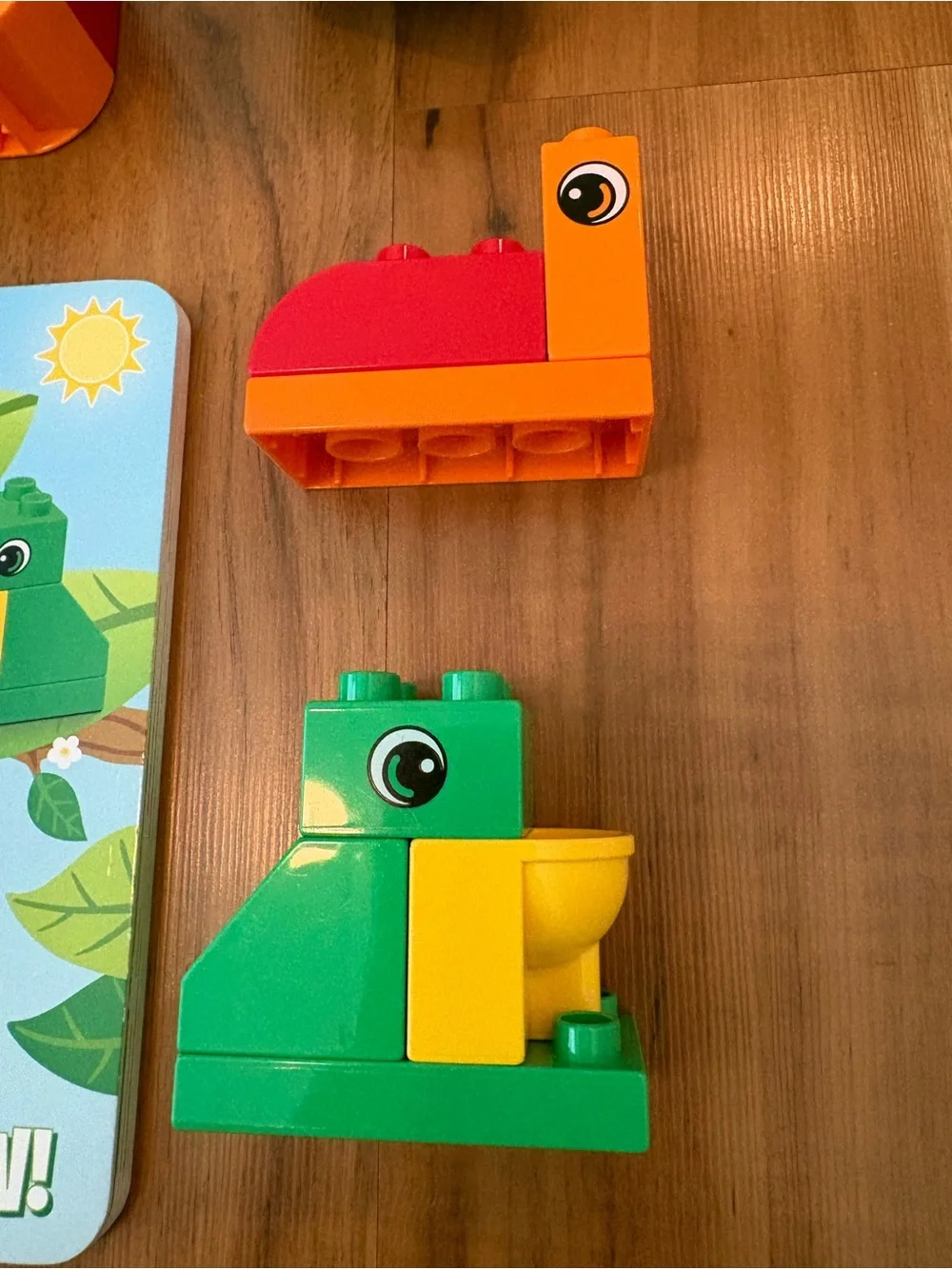 Lego Duplo Grow Caterpillar Grow Blocks and Book